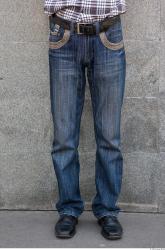 Leg Man White Casual Jeans Slim